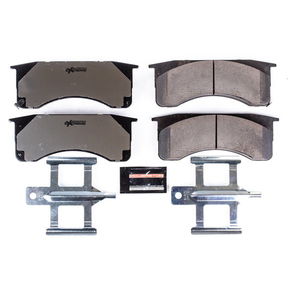 PowerStop Z36 Truck And Tow Carbon-Fiber Ceramic Brake Pads With Hardware