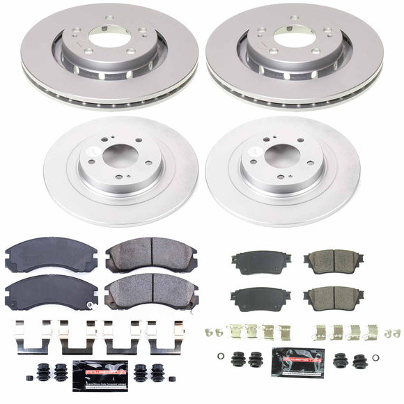 Z23 Daily Driver Premium Carbon-Fiber Ceramic Brake Pad and Fully Coated Rotor K