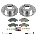 PowerStop Z23 Daily Driver Carbon-Fiber Ceramic Brake Pad and Drilled & Slotted