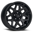 17x7 Vision 416 Se7En Satin Black 5x114.3 5x4.5 ET0 Wheel Rim