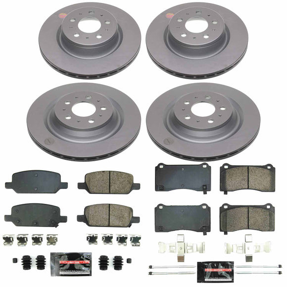 Z23 Daily Driver Premium Carbon-Fiber Ceramic Brake Pad and Fully Coated Rotor K