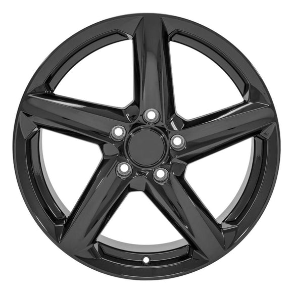 18" Replica CV02C fits Chevrolet C7 Corvette 18x8.5 Gloss Black