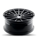 22x9 Sapphire Luxury Alloys SX03-03 Gloss Black 5x115 ET35 CB73 Wheel Rim