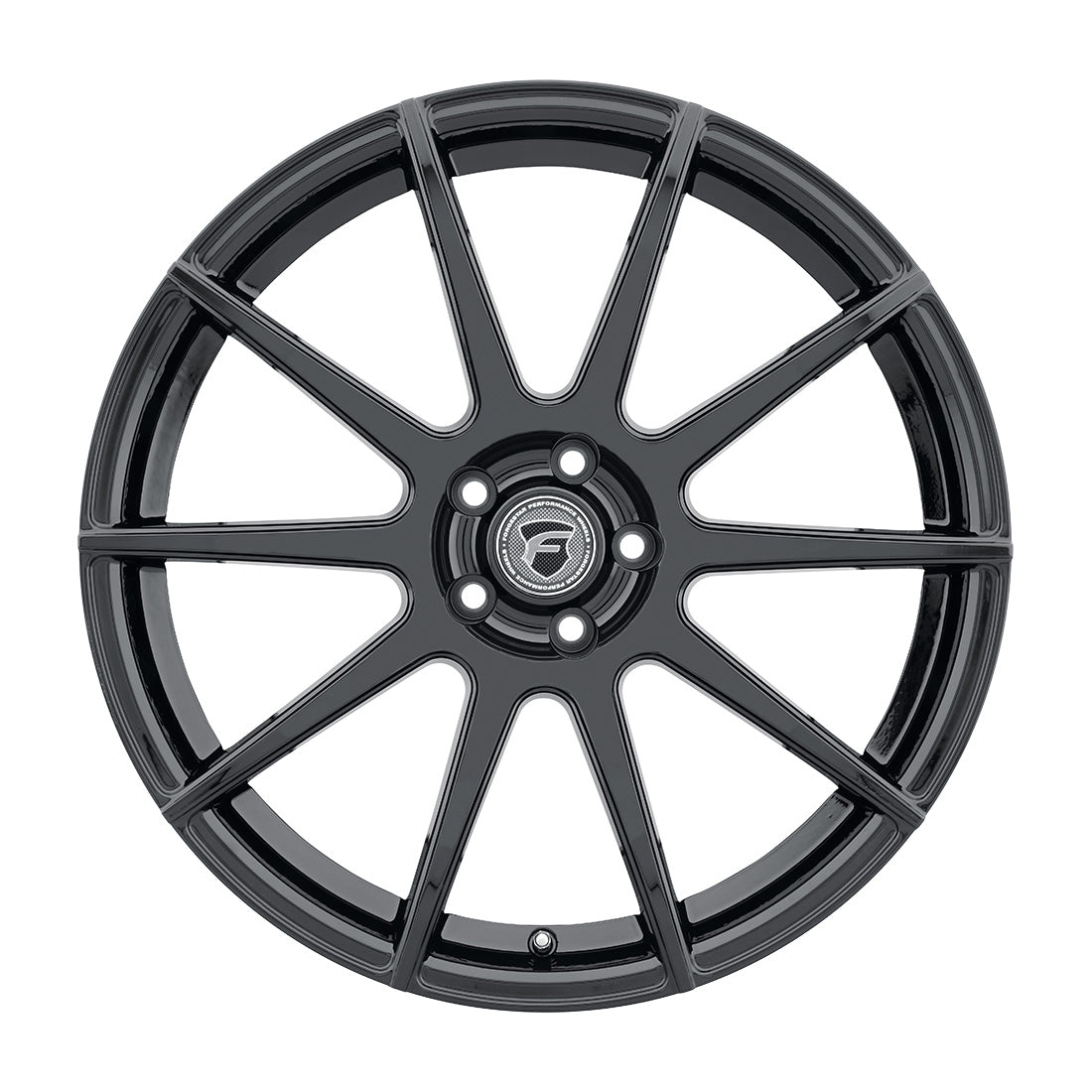 19x9.5 Forgestar CF10 Gloss Black 5x114.3 5x4.5 ET29 Wheel Rim