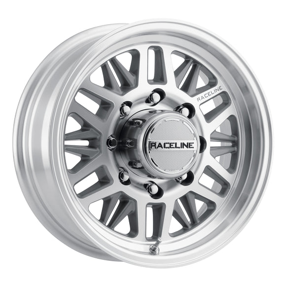 16x6 Raceline 451MC Ryno Trailer Machined 8x165.1 ET0 CB4.9 Wheel