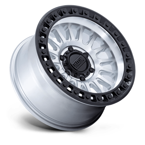 20X9 KMC KM552 IMS Machined W/ Black Lip 8x170 ET0 Wheel Rim