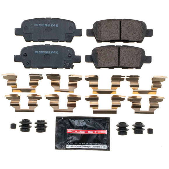 PowerStop Z23 Evolution Sport Carbon-Fiber Brake Pads With Hardware