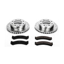 PowerStop Z23 Daily Driver Carbon-Fiber Ceramic Brake Pad and Drilled & Slotted