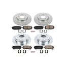 PowerStop Z23 Daily Driver Carbon-Fiber Ceramic Brake Pad and Drilled & Slotted
