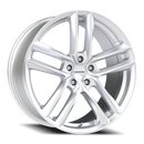 20x9 Vision 475 Clutch Hyper Silver Wheel 5x120 ET35 CB72.6
