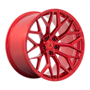 20X9.5 Asanti Black ABL-39 MOGUL Candy Red 5X115 ET15 wheel/rim