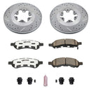 PowerStop Z26 Street Performance Ceramic Brake Pad and Drilled & Slotted Rotor K