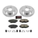 PowerStop Z23 Daily Driver Carbon-Fiber Ceramic Brake Pad and Drilled & Slotted