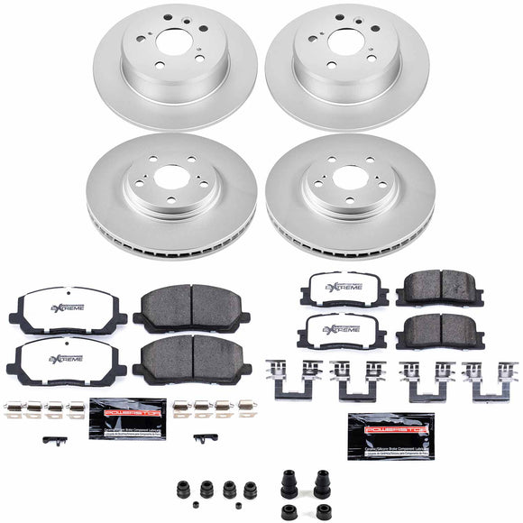 Z36 Truck & Tow Premium Carbon-Fiber Ceramic Brake Pad and Fully Coated Rotor Ki