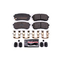 PowerStop Z23 Evolution Sport Carbon-Fiber Brake Pads With Hardware