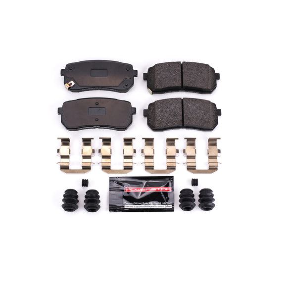 PowerStop Z23 Evolution Sport Carbon-Fiber Brake Pads With Hardware