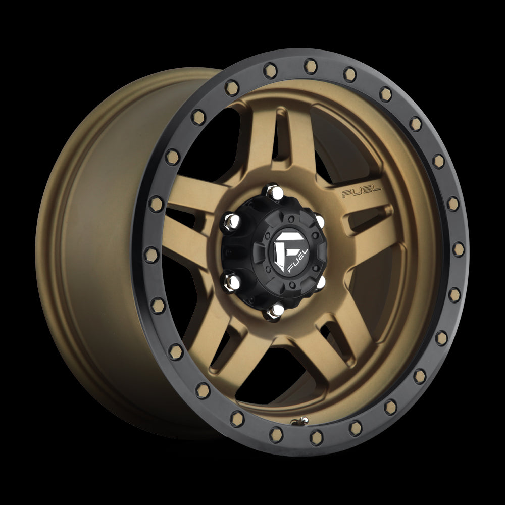 17X8.5 Fuel D583 Anza Matte Bronze Black Bead Ring 6X139.7 ET6 wheel/rim - 0