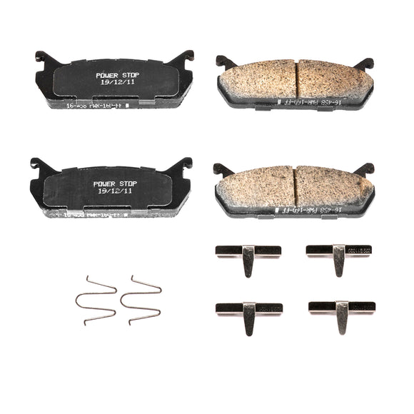PowerStop Z17 Evolution Ceramic Brake Pads With Hardware