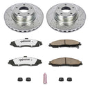 PowerStop Z26 Street Performance Ceramic Brake Pad and Drilled & Slotted Rotor K