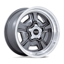 22X9 American Racing Vintage VN517 Marauder Anthracite 5x127 ET6 Wheel Rim