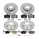 PowerStop Z23 Daily Driver Carbon-Fiber Ceramic Brake Pad and Drilled & Slotted