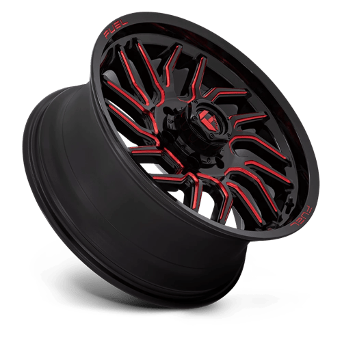 20x9 Fuel Off-Road D808 Hurricane Black 6x139.7 ET20 CB106.1 Wheel Rim