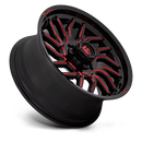 20x9 Fuel Off-Road D808 Hurricane Black 6x139.7 ET20 CB106.1 Wheel Rim