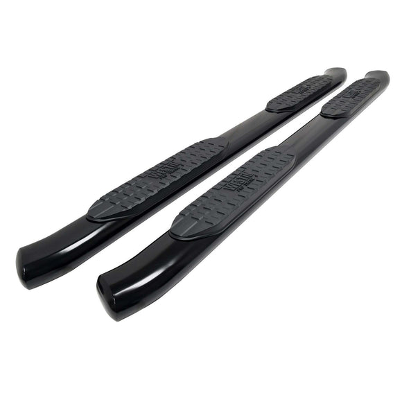 Westin PRO TRAXX 5 Oval Nerf Step Bars Powder Coated Black Steel 21-52785