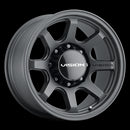 17x9 Vision 351 Flow Satin Black 8x165.1 8x6.5 ET0 Wheel Rim-1