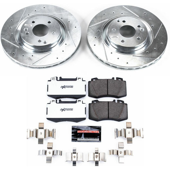 PowerStop Z26 Street Performance Ceramic Brake Pad and Drilled & Slotted Rotor K