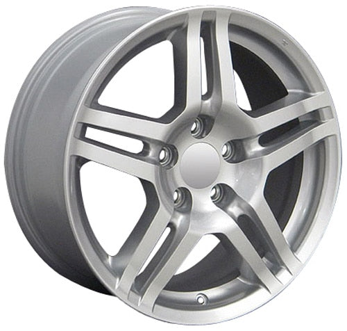 17" Replica Wheel AC04 Fits Acura TL Rim 17x8 Silver Wheel
