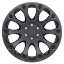 16X8.5 Level 8 Impact Matte Black 6X132 Et12 Wheel/Rim-3