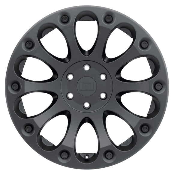 16X8.5 Level 8 Impact Matte Black 6X132 Et12 Wheel/Rim
