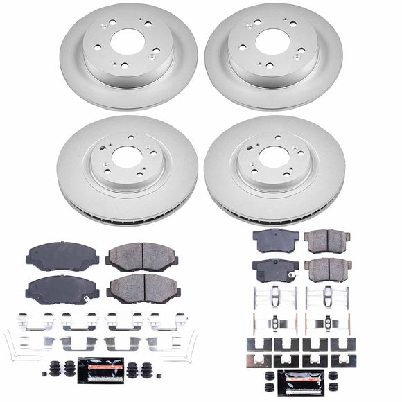 Z23 Daily Driver Premium Carbon-Fiber Ceramic Brake Pad and Fully Coated Rotor K