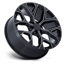 26X10 Performance Replicas PR177 Gloss Black Milled 6x139.7 ET24 Wheel Rim
