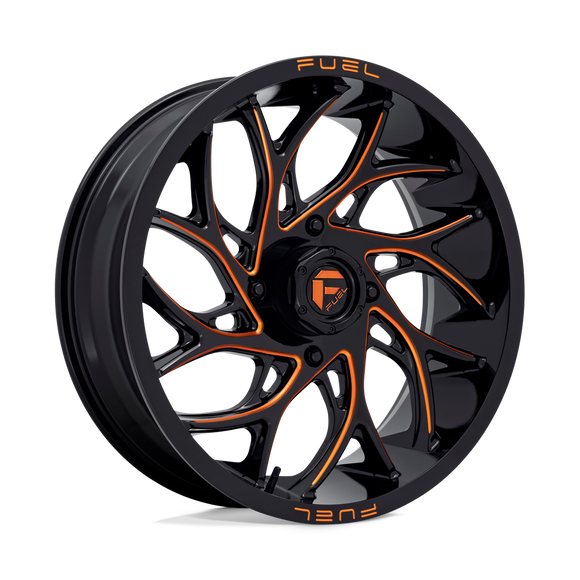20X7 Fuel UTV D780 Runner UTV G-BLK-MILL-OR 4X156 ET13 wheel/rim