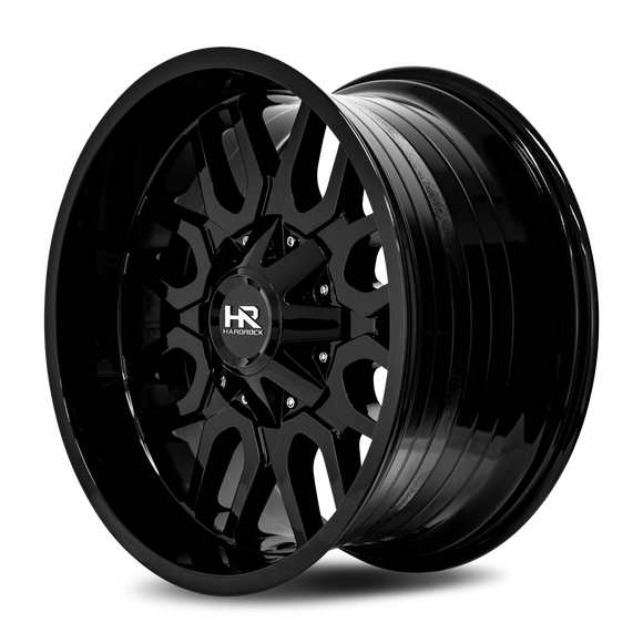 20x10 Hardrock Commander Gloss Black 6x135/139.7 ET-19 wheel/rim