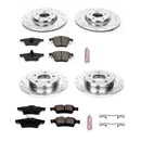 PowerStop Z23 Daily Driver Carbon-Fiber Ceramic Brake Pad and Drilled & Slotted