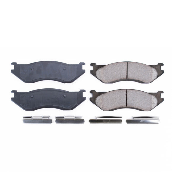 PowerStop Z17 Evolution Ceramic Brake Pads With Hardware