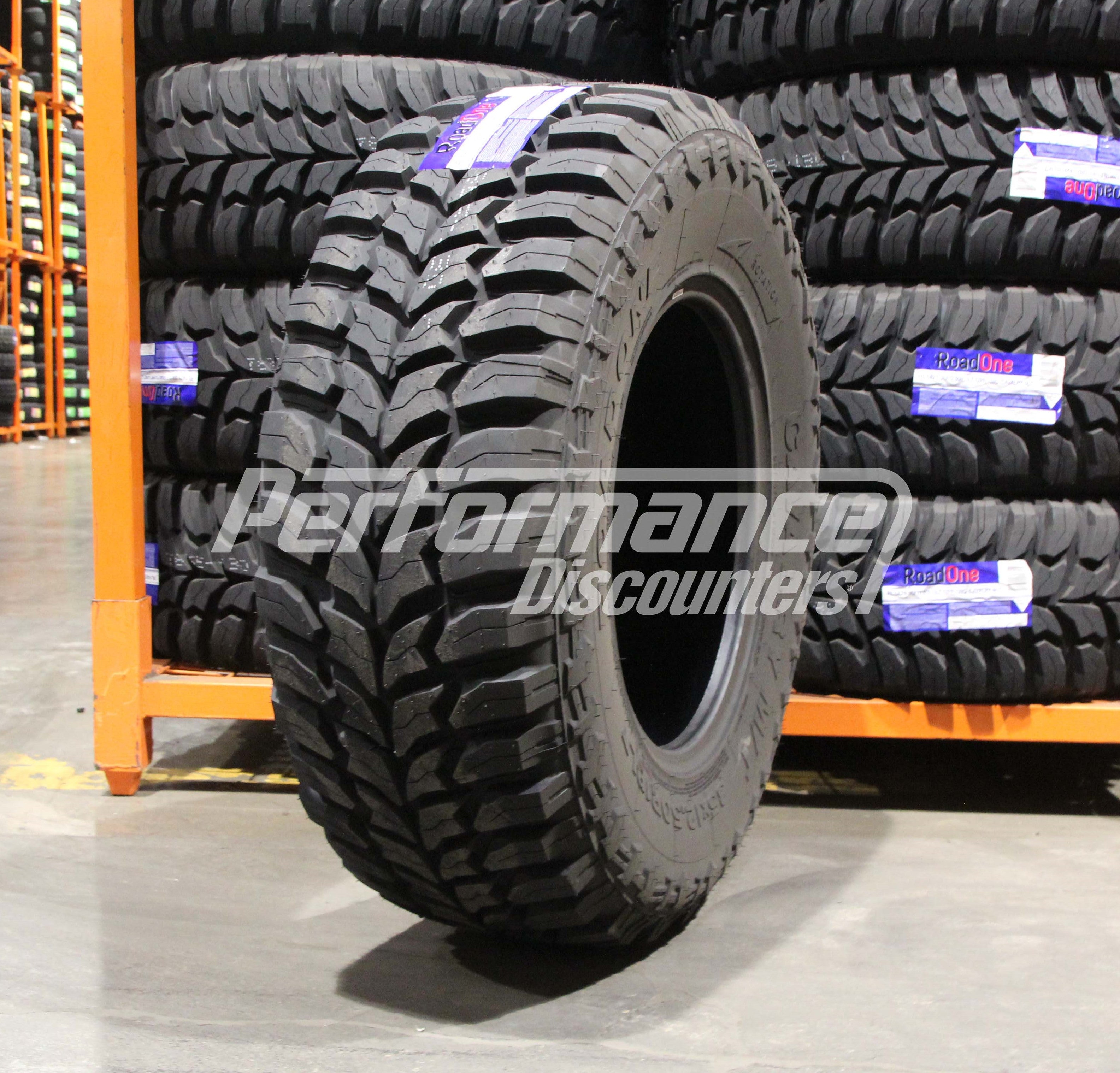 Roadone Cavalry M/T Mud Tire(s) 35X12.50R18 LRF BSW 128Q 35125018