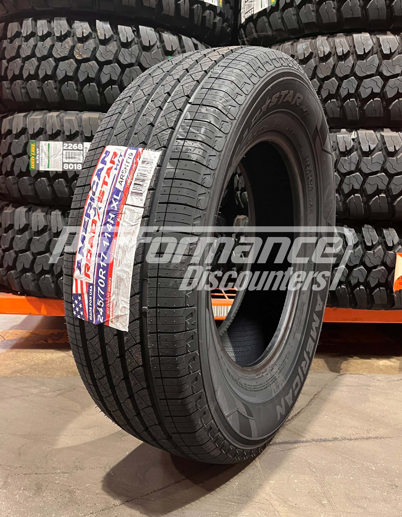 American Roadstar H/T Tire(s) 245/70R17 114H SL BSW 245 70 17 2457017