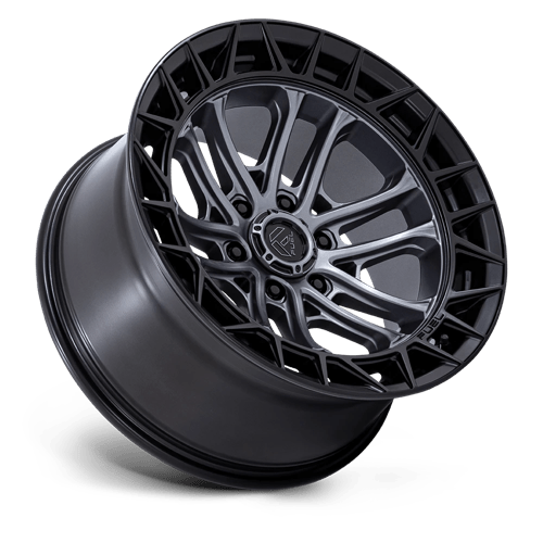 17x9 Fuel Off-Road FC874 Celsius Matte Gunmetal Black Lip 6x139.7 ET-12 Wheel