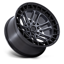 17x9 Fuel Off-Road FC874 Celsius Matte Gunmetal Black Lip 6x139.7 ET-12 Wheel