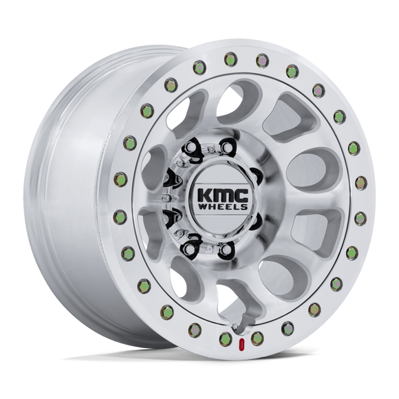 17x9 KMC KM241 E25 Beadlock Machined 8x165.1 ET-38 CB125.1 Wheel Rim