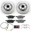PowerStop Genuine Geomet Coated Rotor and Carbon-Fiber Ceramic Brake Pad Kit
