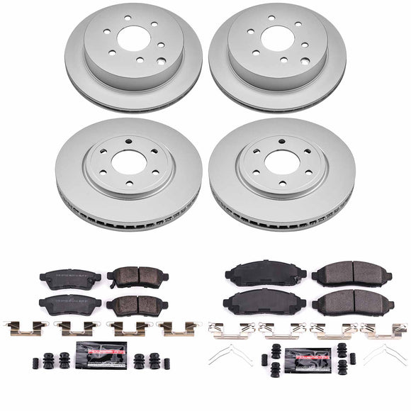 Z23 Daily Driver Premium Carbon-Fiber Ceramic Brake Pad and Fully Coated Rotor K