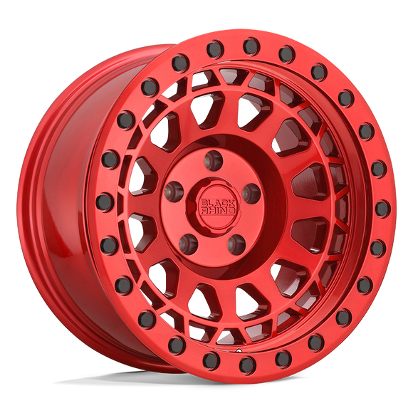 17X9 Black Rhino Primm C-RED-BLKBLTS 6X135 ET0 wheel/rim