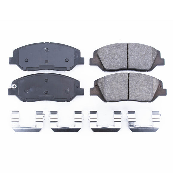 PowerStop Z17 Evolution Ceramic Brake Pads With Hardware