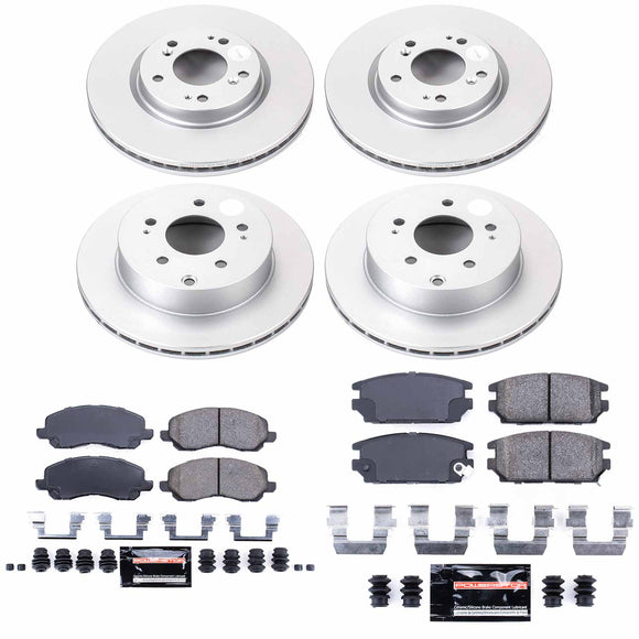 Z23 Daily Driver Premium Carbon-Fiber Ceramic Brake Pad and Fully Coated Rotor K
