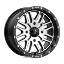15X7 MSA Offroad Brute Gloss Black Machined 4x156 M38-05756